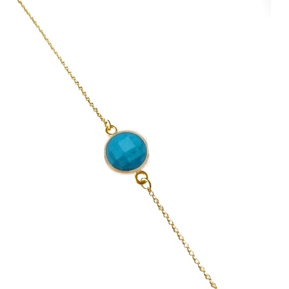 STELLA & DOT • Turquoise Stone Bracelet - Picture 3 of 5
